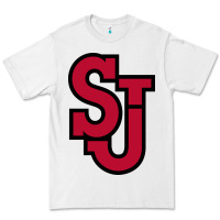 White st. john's red Premium Tee - linhVisuals