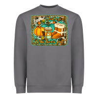 Storm just a girl who loves fall background Heavyweight Sweatshirt - Jasminsmagicworld