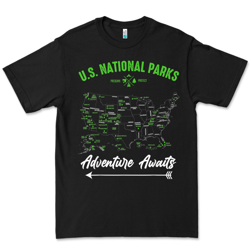 National Parks Adventure Lover Camping Hiking Camper Fan T Shirt Premium Tee by linhVisuals | Teevron