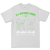 Dove Grey national parks adventure lover camping hiking camper fan t shirt Premium Tee - linhVisuals