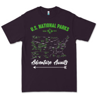 Plum national parks adventure lover camping hiking camper fan t shirt Premium Tee - linhVisuals
