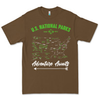 Cacao national parks adventure lover camping hiking camper fan t shirt Premium Tee - linhVisuals