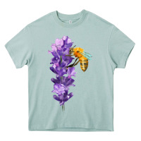 Arona honey bee with lavender fa element Heavy Core Tee - FaDigitalArtStudio