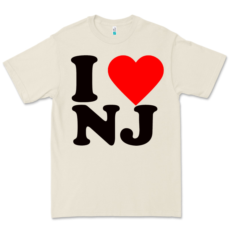 I Love Nj Premium Tee by linhVisuals | Teevron