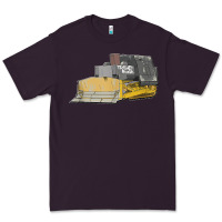 Plum killdozer tread back tank top Premium Tee - linhVisuals