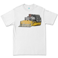 White killdozer tread back tank top Premium Tee - linhVisuals