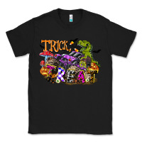 Black trick rawr treat Classic Tee - FaDigitalArtStudio
