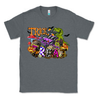 Charcoal Heather trick rawr treat Classic Tee - FaDigitalArtStudio