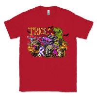 Red trick rawr treat Classic Tee - FaDigitalArtStudio