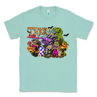 Seafoam trick rawr treat Classic Tee - FaDigitalArtStudio