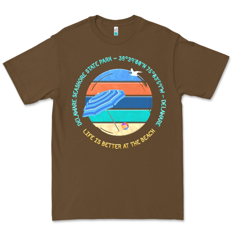Delaware Seashore State Park T  Shirt Delaware Seashore State Park, De Premium Tee by linhVisuals | Teevron