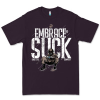 Plum EMBRACE THE SUCK VINTAGE Premium Tee - linhVisuals