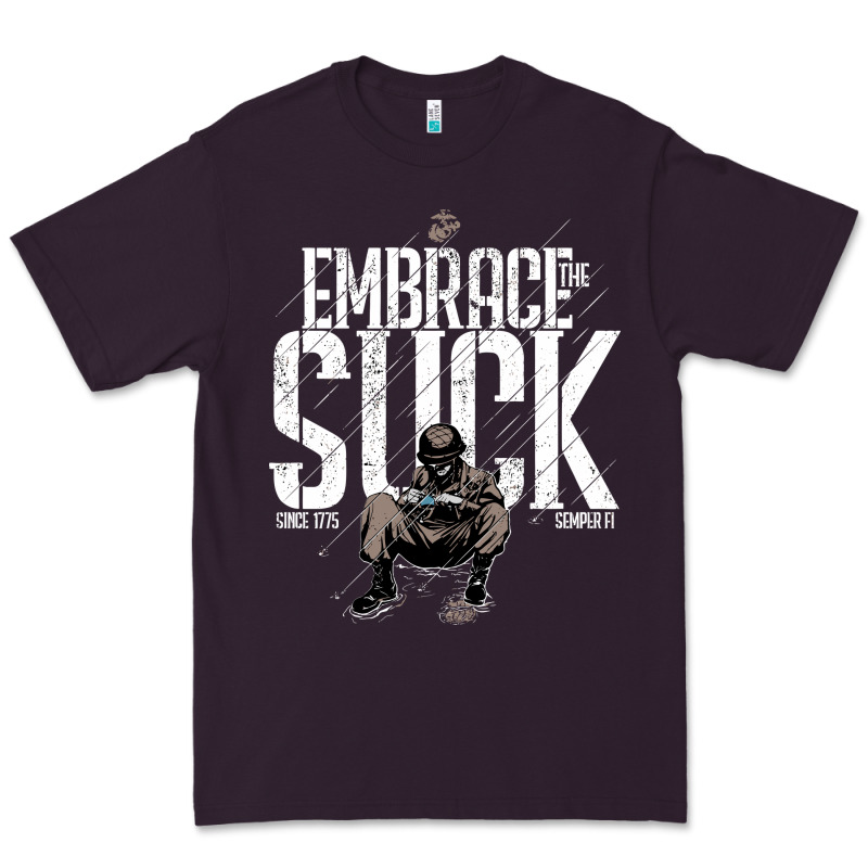 Embrace The Suck Vintage Premium Tee by linhVisuals | Teevron