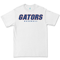 White GATORS BASEBALL Premium Tee - linhVisuals