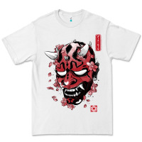 White darth oni Premium Tee - linhVisuals