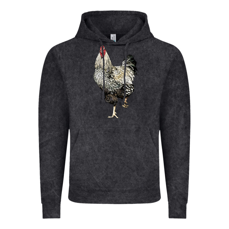 Wyandotte Rooster Vintage Hoodie by LillyAllenDesigns | Teevron