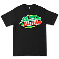 Black #mountain dude Premium Tee - linhVisuals