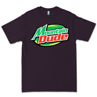 Plum #mountain dude Premium Tee - linhVisuals