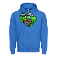 True Royal St. Patrick's Day hearts Zipper Hoodie - Jasminsmagicworld