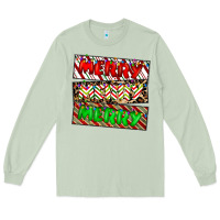 Matcha merry merry merry Long Sleeve Tee - CowhideDigitalArt