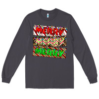 Smoke merry merry merry Long Sleeve Tee - CowhideDigitalArt