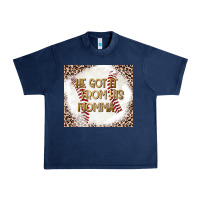 Navy He Got it From his Momma Urban Heavy Tee - CowhideDigitalArt