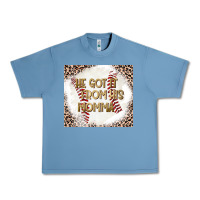 Pebble Blue He Got it From his Momma Urban Heavy Tee - CowhideDigitalArt