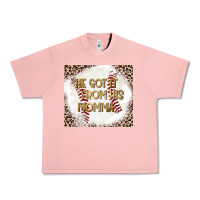 Salmon He Got it From his Momma Urban Heavy Tee - CowhideDigitalArt