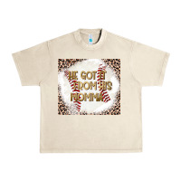 Sandshell He Got it From his Momma Urban Heavy Tee - CowhideDigitalArt