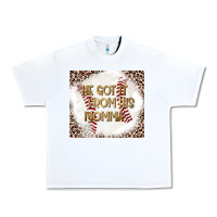 White He Got it From his Momma Urban Heavy Tee - CowhideDigitalArt