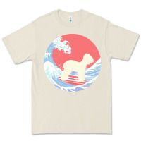 Bone bedlington terrier t  shirt bedlington terrier gifts   ocean waves sur Premium Tee - linhVisuals
