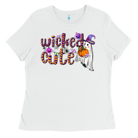 White wicked cute Ladies Tee - BundleAndBundleShop