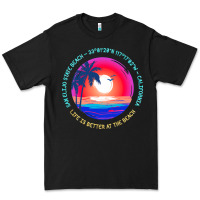 Black san elijo state beach t  shirt san elijo state beach, encinitas, calif Premium Tee - linhVisuals