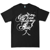 Black brain cancer t  shirt cancer can kiss my ass! brain ( gray ribbon) t Premium Tee - linhVisuals