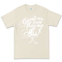Bone brain cancer t  shirt cancer can kiss my ass! brain ( gray ribbon) t Premium Tee - linhVisuals