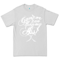 Dove Grey brain cancer t  shirt cancer can kiss my ass! brain ( gray ribbon) t Premium Tee - linhVisuals