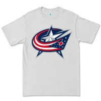 Dove Grey the-columbus-blue-jackets-pen Premium Tee - linhVisuals
