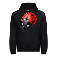 Black ladybug Urban Hoodie - Jasminsmagicworld