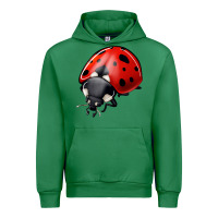Emerald ladybug Urban Hoodie - Jasminsmagicworld