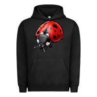 Pigment Black ladybug Urban Hoodie - Jasminsmagicworld