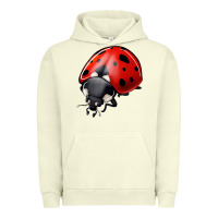 Pigment Pistachio ladybug Urban Hoodie - Jasminsmagicworld