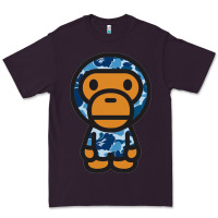 Plum baby milo bape camo Premium Tee - linhVisuals