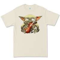 Bone baby yoda hug violin [tb] Premium Tee - linhVisuals