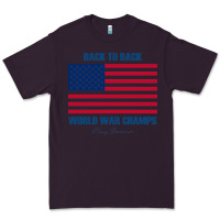Plum back to back world war champs back [tw] Premium Tee - linhVisuals