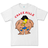 White bart crack kills Premium Tee - linhVisuals