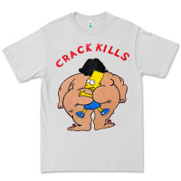 Dove Grey bart crack kills Premium Tee - linhVisuals