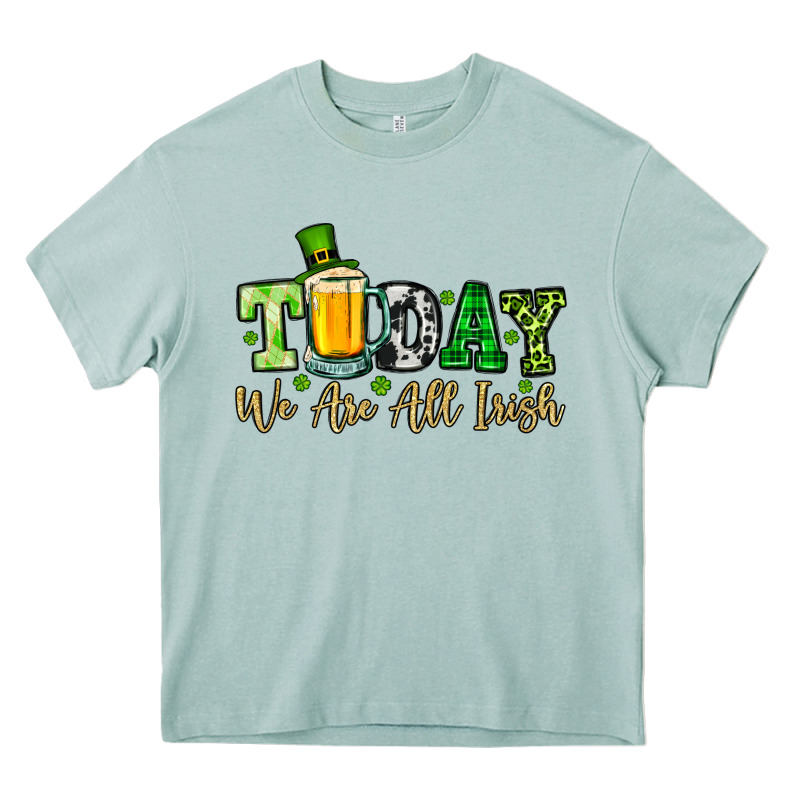 Today We Are All Irish Heavy Core Tee by OliviaCreatesArt | Teevron