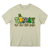 Mossy Today we are all Irish Heavy Core Tee - OliviaCreatesArt