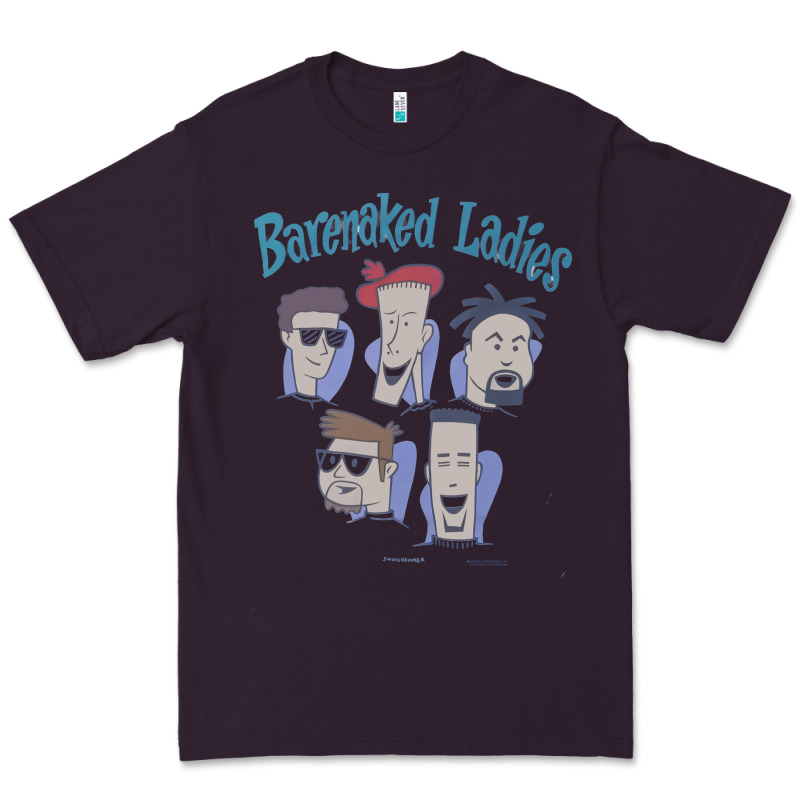 Barenaked Ladies Vintage 1993 Cartoon Premium Tee by linhVisuals | Teevron