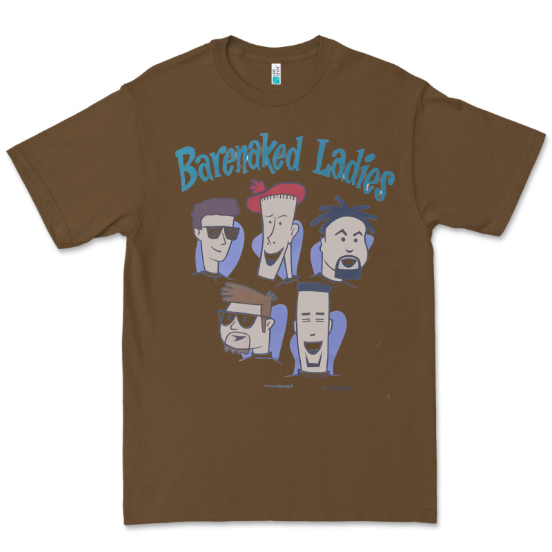Barenaked Ladies Vintage 1993 Cartoon Premium Tee by linhVisuals | Teevron